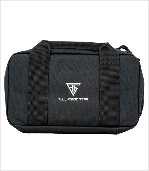 soft-sided single pistol case - black