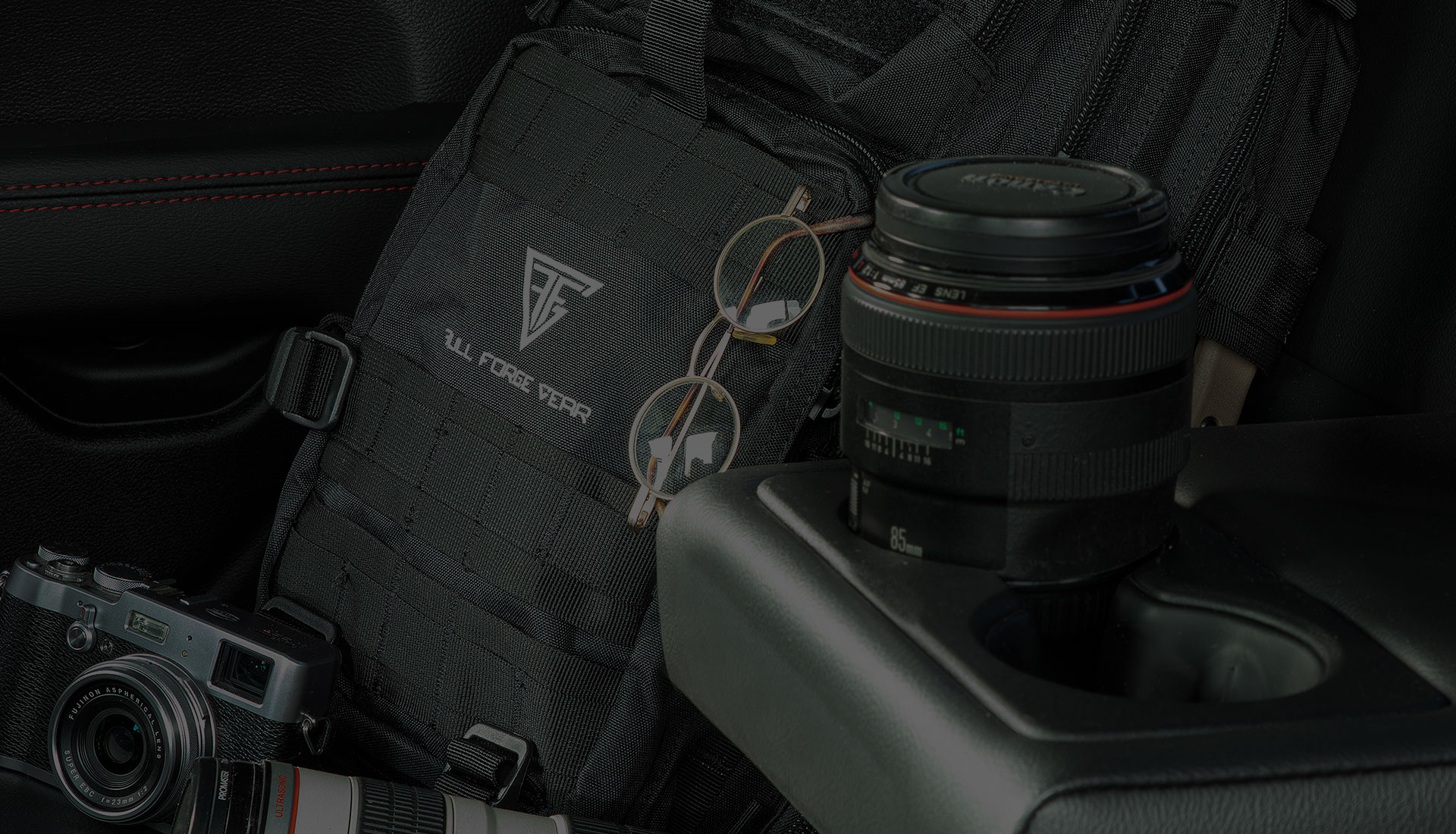 Full Forge Gear black backpack